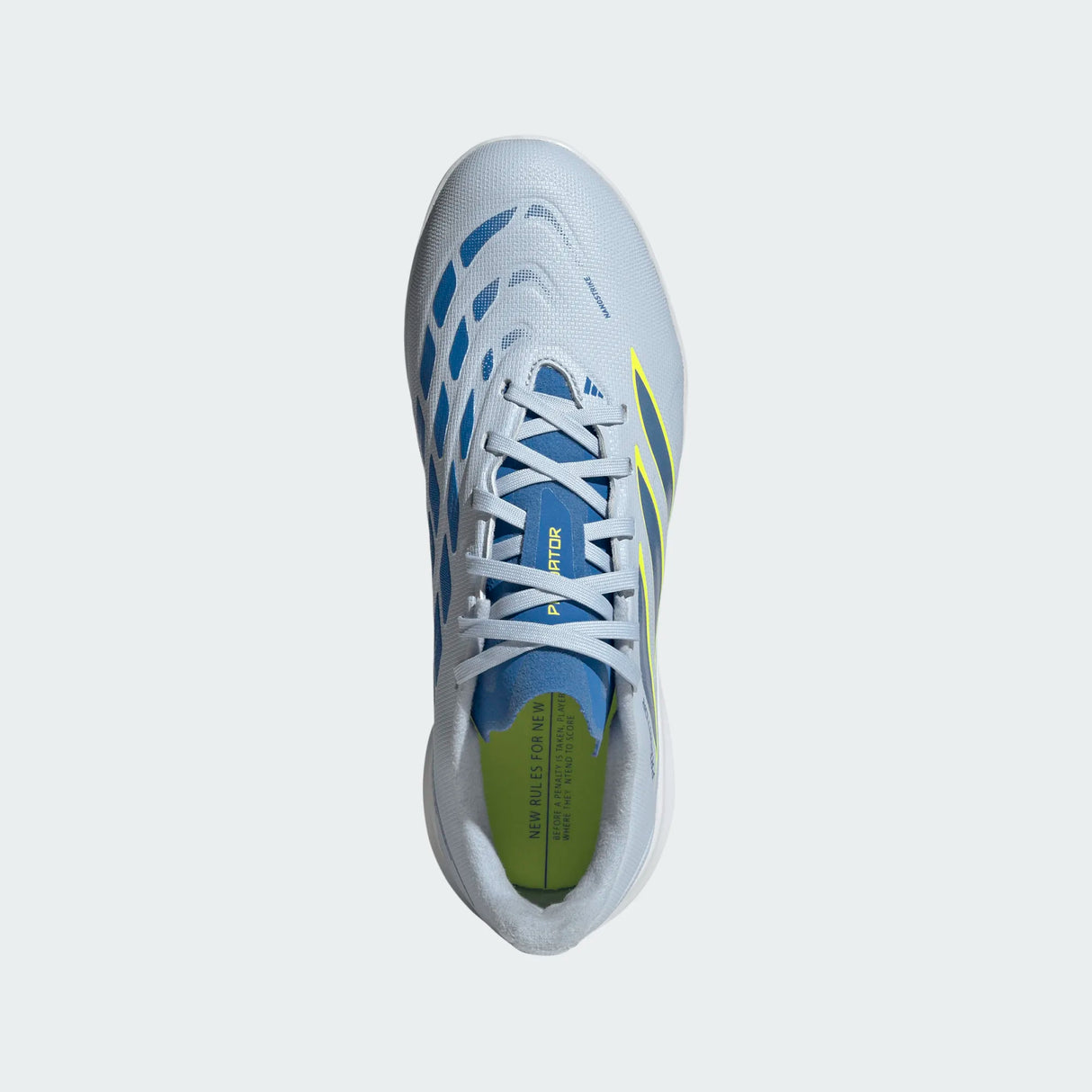 adidas Predator League TF Turf Youth Soccer Cleats - Sky/Blue/Yellow