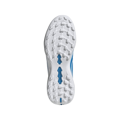 adidas Predator League Fold-Over Tongue TF Turf Youth Soccer Cleats -Sky/Blue/Yellow