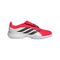 Zapatillas de fútbol con tacos multitaco adidas Predator League con lengüeta plegable TF para jóvenes - Rojo/Negro/Blanco