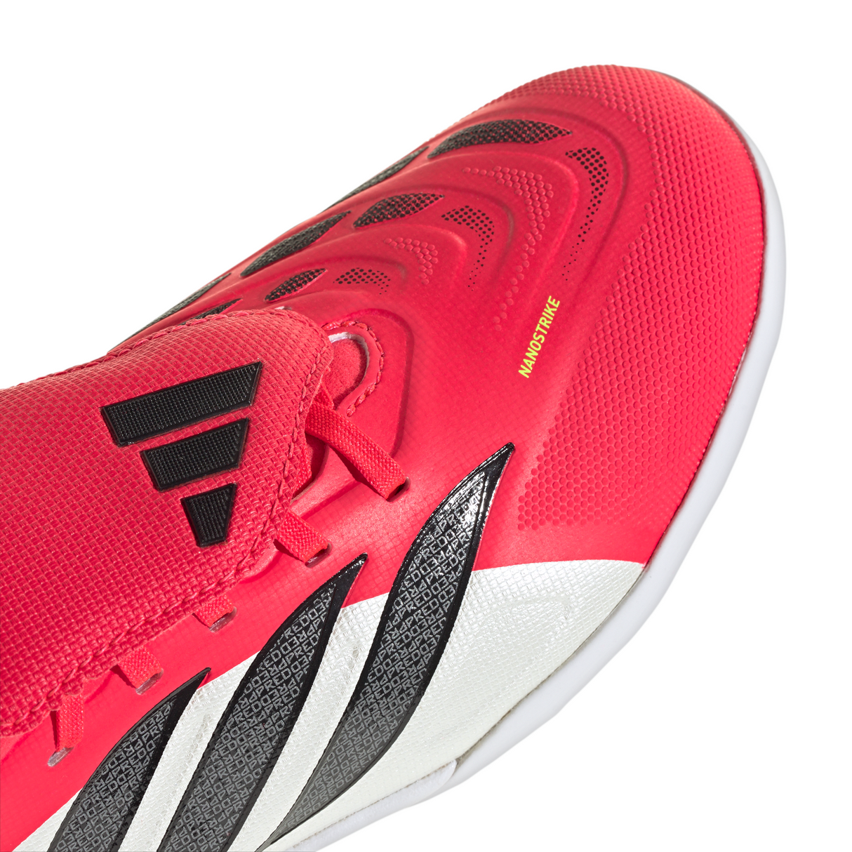 adidas Predator League Fold-Over Tongue TF Turf Youth Soccer Cleats - Red/Black/White