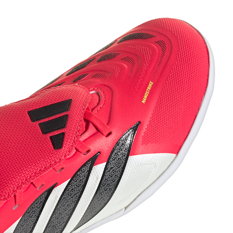 adidas Predator League Fold-Over Tongue TF Turf Youth Soccer Cleats - Red/Black/White
