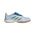 adidas Predator League Fold-Over Tongue IN Indoor Youth Soccer Shoes - Sky/Blue/Yellow