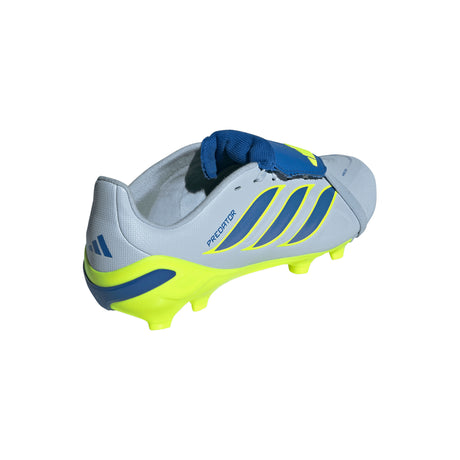 adidas Predator League Fold-Over Tongue FG Firm Ground Youth Soccer Cleats - Sky/Blue/Yellow