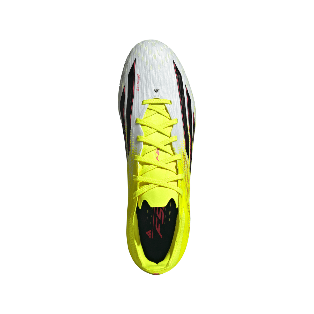 Botines de fútbol adidas F50 Pro FG para terreno firme de hombre - Amarillo/Negro/Rojo