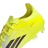 Botines de fútbol adidas F50 Pro FG para terreno firme de hombre - Amarillo/Negro/Rojo