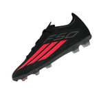 adidas F50 Elite FG Firm Ground Youth Soccer Cleats - Black/Red