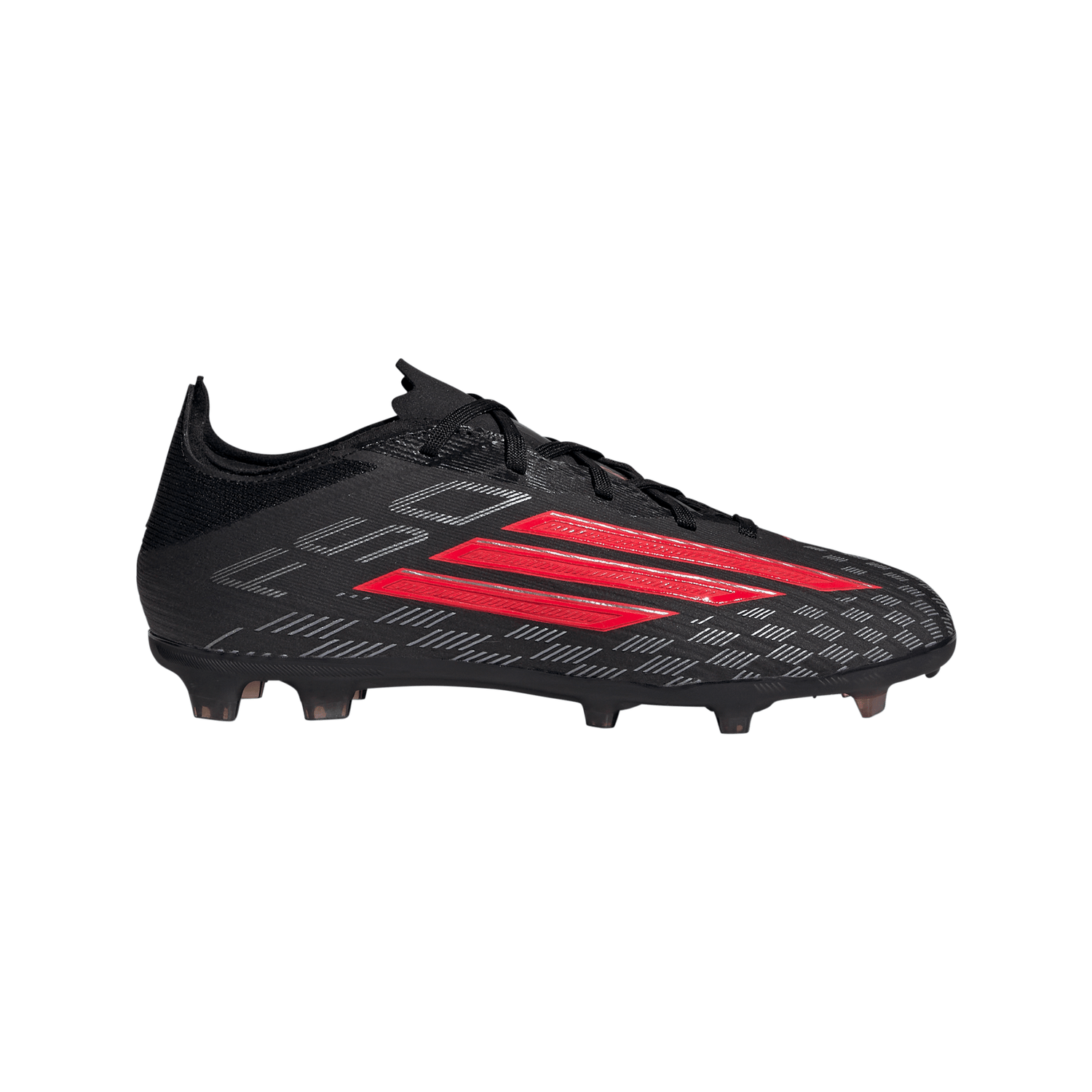 adidas F50 Elite FG Firm Ground Youth Soccer Cleats - Black/Red