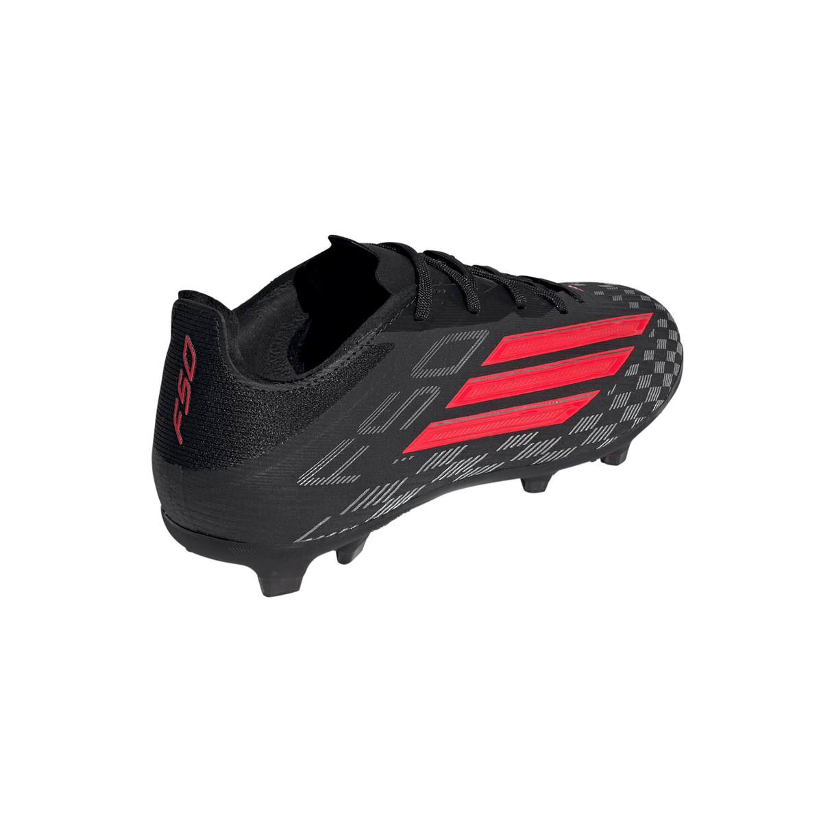 adidas F50 Elite FG Firm Ground Youth Soccer Cleats - Black/Red