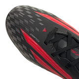adidas F50 Elite FG Firm Ground Youth Soccer Cleats - Black/Red