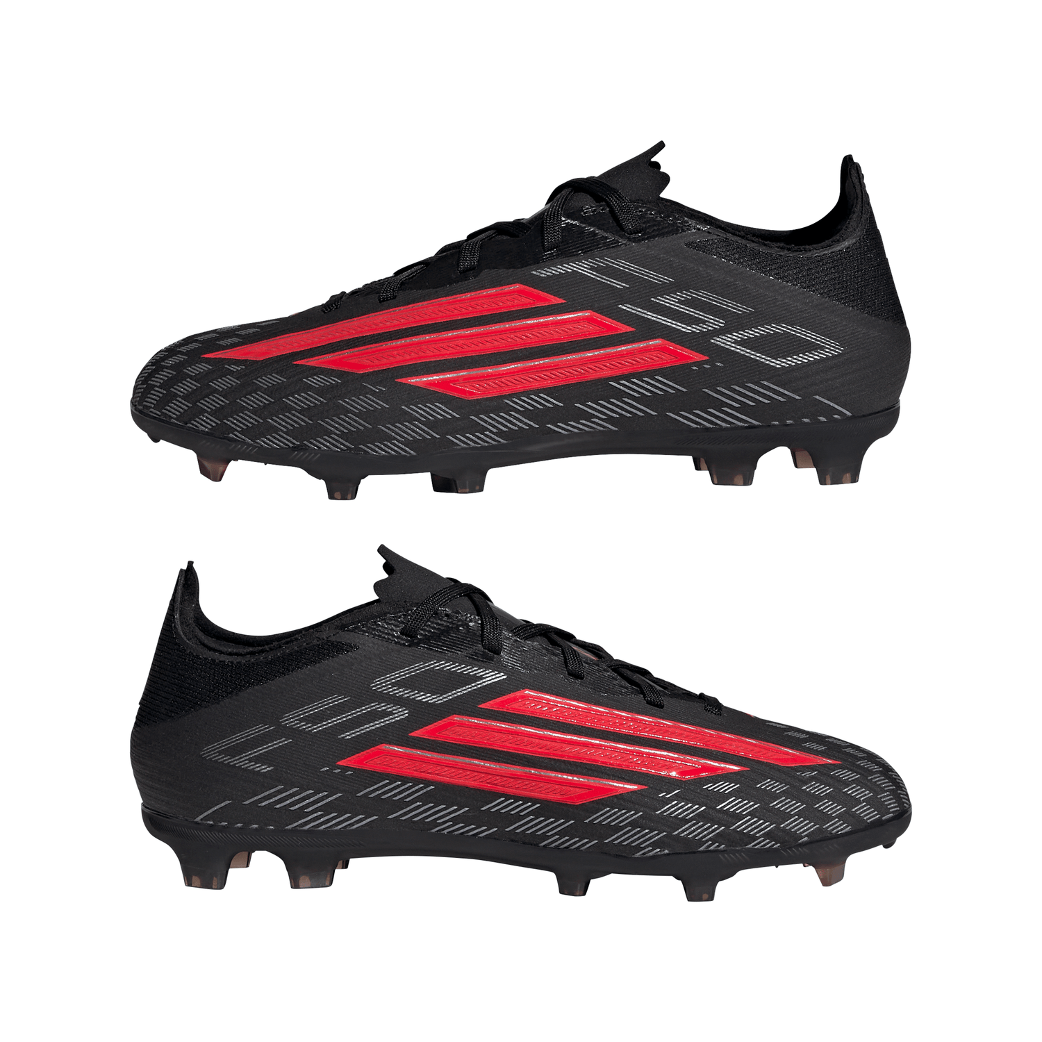 adidas F50 Elite FG Firm Ground Youth Soccer Cleats - Black/Red