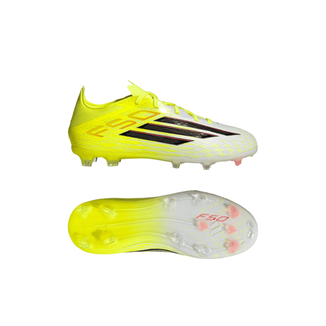 adidas F50 Elite FG Firm Ground Youth Soccer Cleats - Yellow/Black/Red