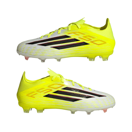 adidas F50 Elite FG Firm Ground Youth Soccer Cleats - Yellow/Black/Red