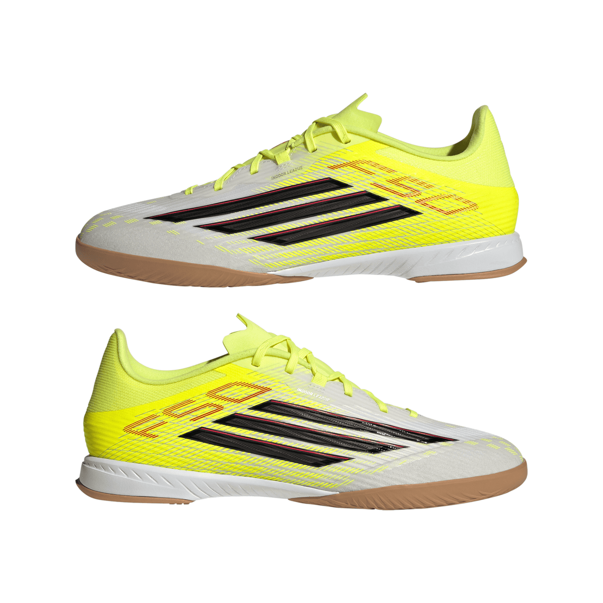 adidas F50 League IN Indoor Men´s Soccer Shoes - Yellow/Black/Red