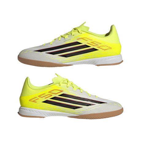 adidas F50 League IN Indoor Men´s Soccer Shoes - Yellow/Black/Red
