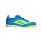 Zapatillas de fútbol sala para hombre adidas F50 League IN - Azul/Amarillo/Cian