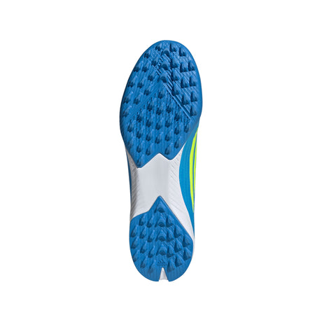 adidas F50 League TF Turf Men's Soccer Cleats - Blue/Yellow/Aqua