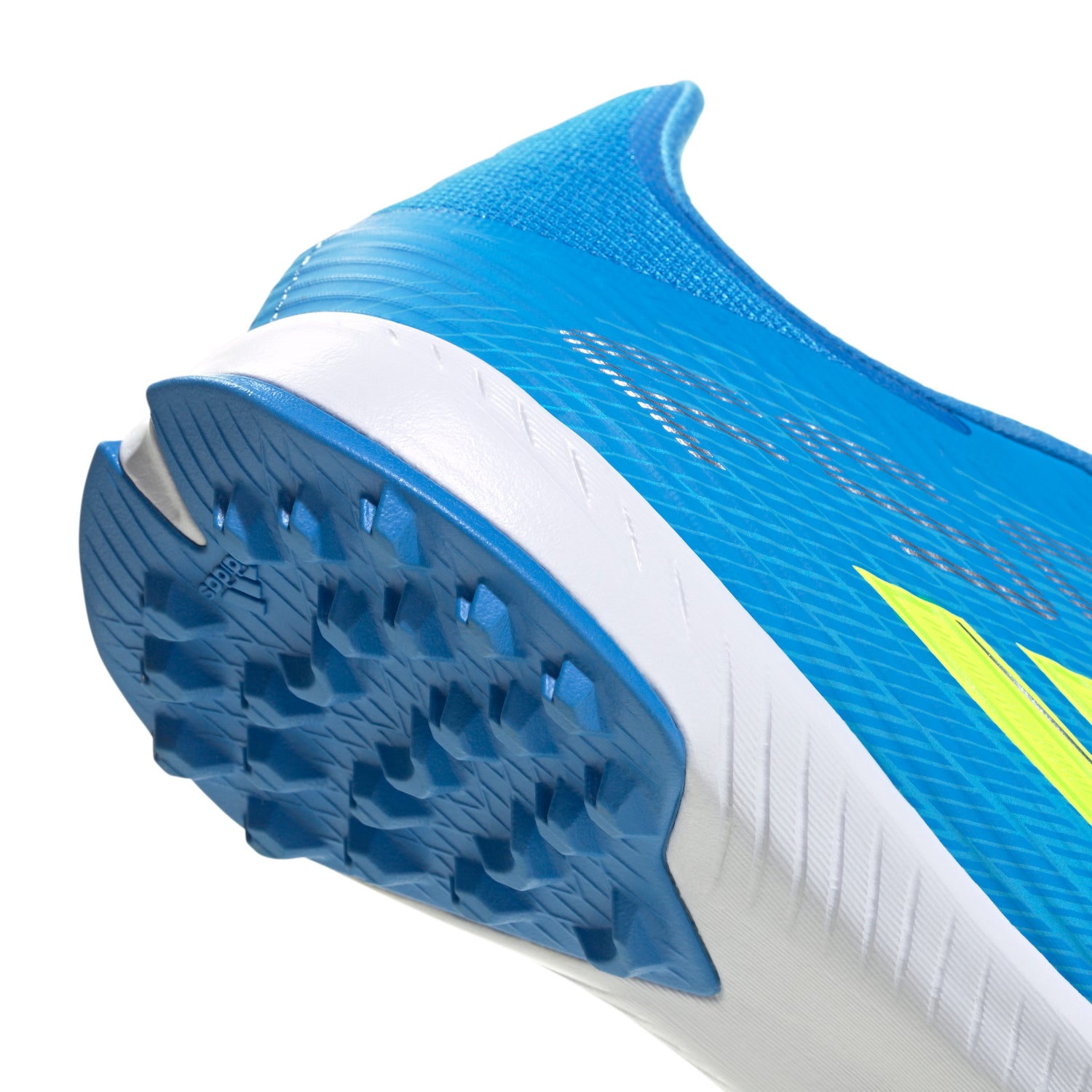 adidas F50 League TF Turf Men's Soccer Cleats - Blue/Yellow/Aqua