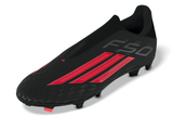 Tacos de fútbol para hombre adidas F50 League sin cordones FG/MG para terreno firme / múltiples superficies - Negro/Rojo