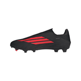 Tacos de fútbol para hombre adidas F50 League sin cordones FG/MG para terreno firme / múltiples superficies - Negro/Rojo