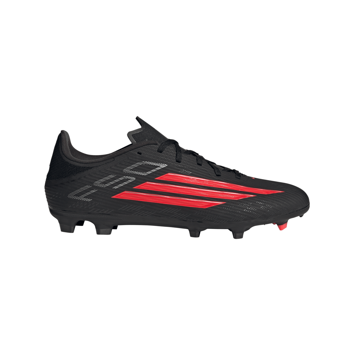 Botines de fútbol adidas F50 League FG/MG para terreno firme/múltiple para hombre - Negro/Rojo