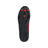 Botines de fútbol adidas F50 League FG/MG para terreno firme/múltiple para hombre - Negro/Rojo