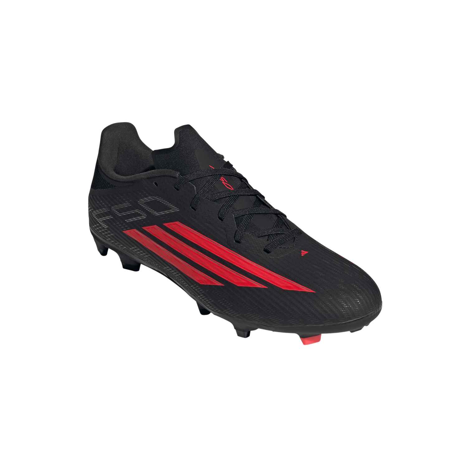 Botines de fútbol adidas F50 League FG/MG para terreno firme/múltiple para hombre - Negro/Rojo