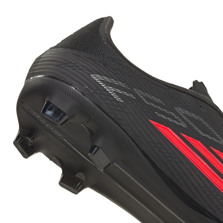 Botines de fútbol adidas F50 League FG/MG para terreno firme/múltiple para hombre - Negro/Rojo