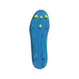 adidas F50 League FG/MG Firm Ground/Multi Ground Men's Soccer Cleats - Blue/Yellow/Aqua