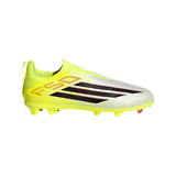 adidas F50 League Laceless FG/MG Firm Ground/Multi Ground Youth Soccer Cleats - Yellow/Black/Red