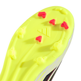 adidas F50 League Laceless FG/MG Firm Ground/Multi Ground Youth Soccer Cleats - Yellow/Black/Red