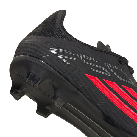 adidas F50 League FG/MG Firm Ground / Multi Ground Youth Soccer Cleats - Black/Red