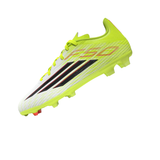 adidas F50 League FG/MG Firm Ground/Multi Ground Youth Soccer Cleats - Yellow/Black/Red