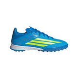 adidas F50 League TF Zapatillas de Fútbol Césped Artificial Niño - Azul/Amarillo/Aqua
