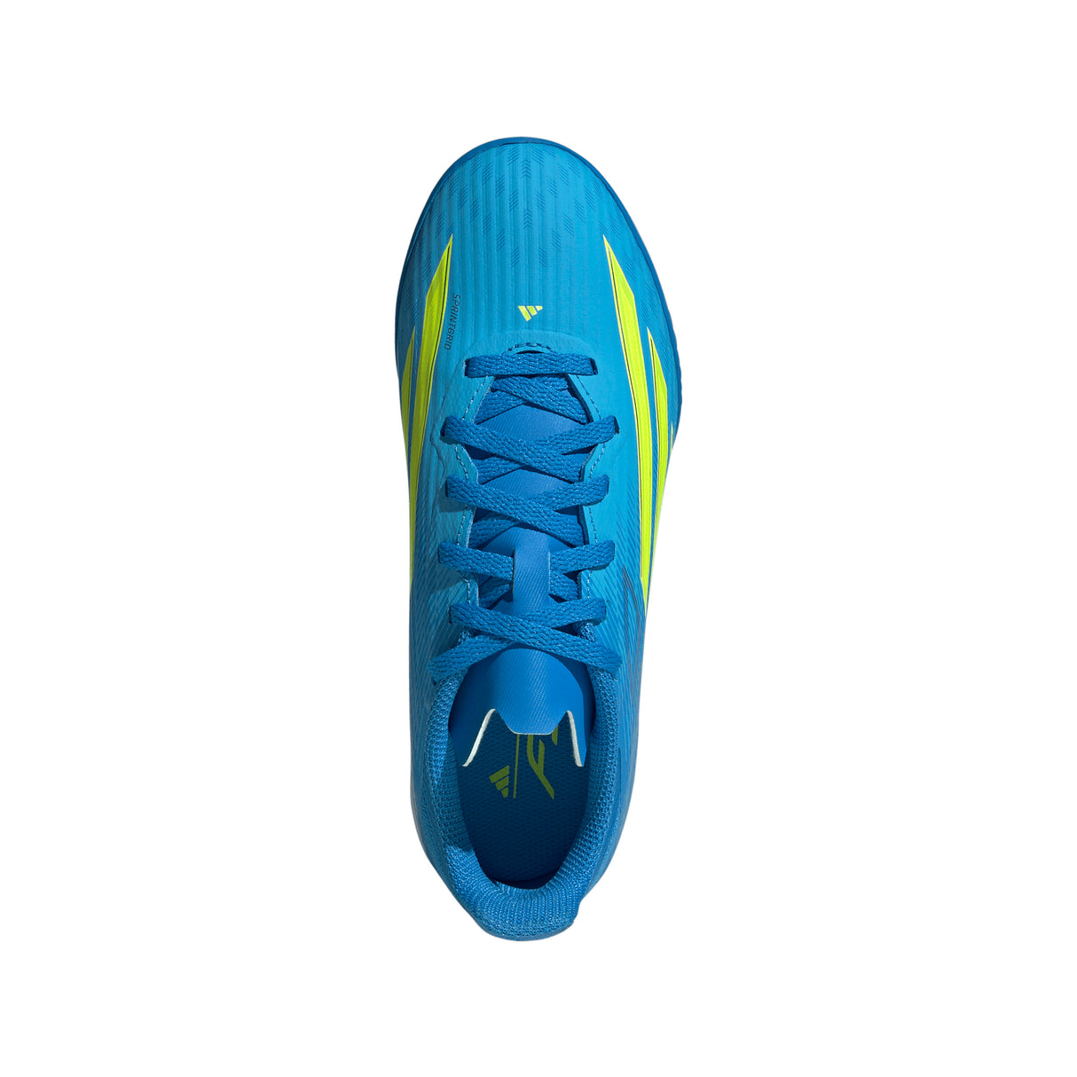 adidas F50 League TF Zapatillas de Fútbol Césped Artificial Niño - Azul/Amarillo/Aqua