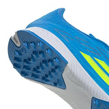 adidas F50 League TF Zapatillas de Fútbol Césped Artificial Niño - Azul/Amarillo/Aqua