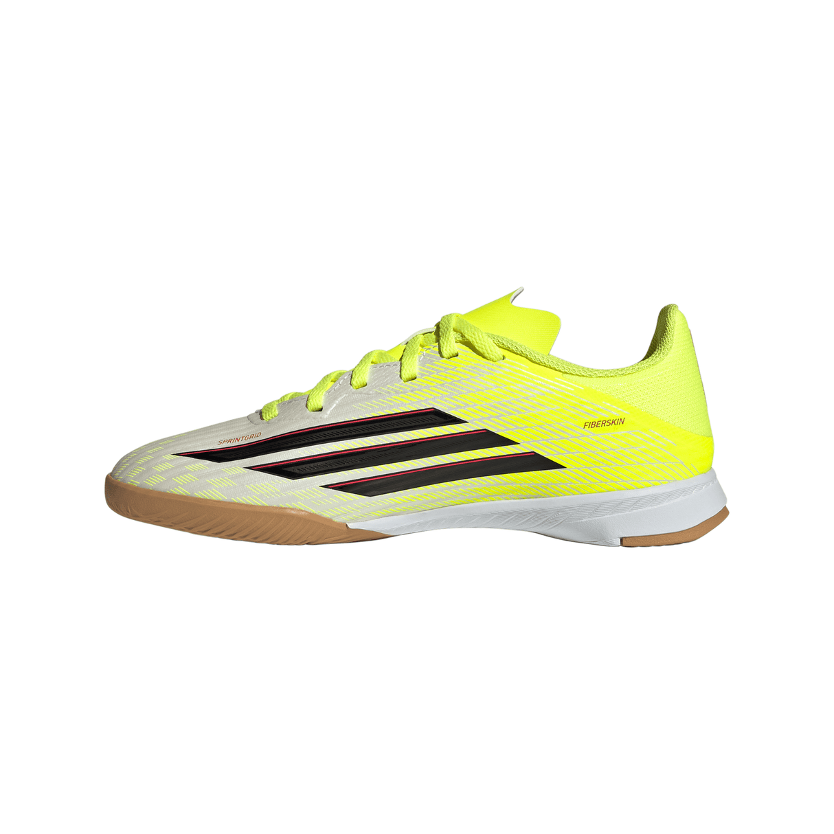 adidas F50 League IN Indoor Youth Soccer Shoes - Yellow/Black/Red