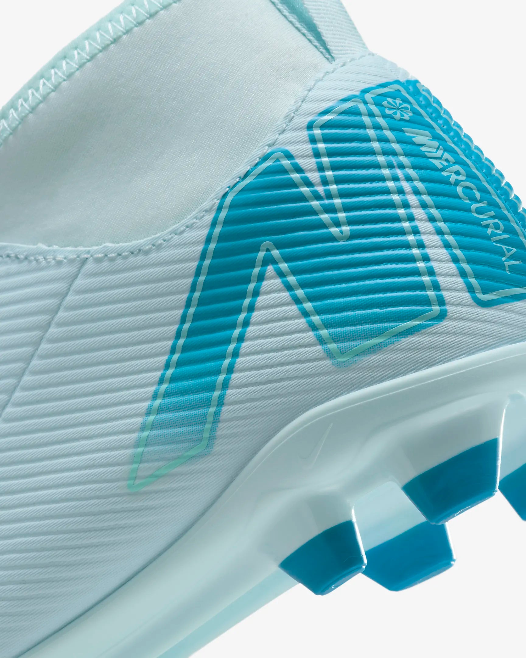 Nike Jr Superfly 10 Club FG Firm Ground Football Boots Glacier Blue/Blue Orbit