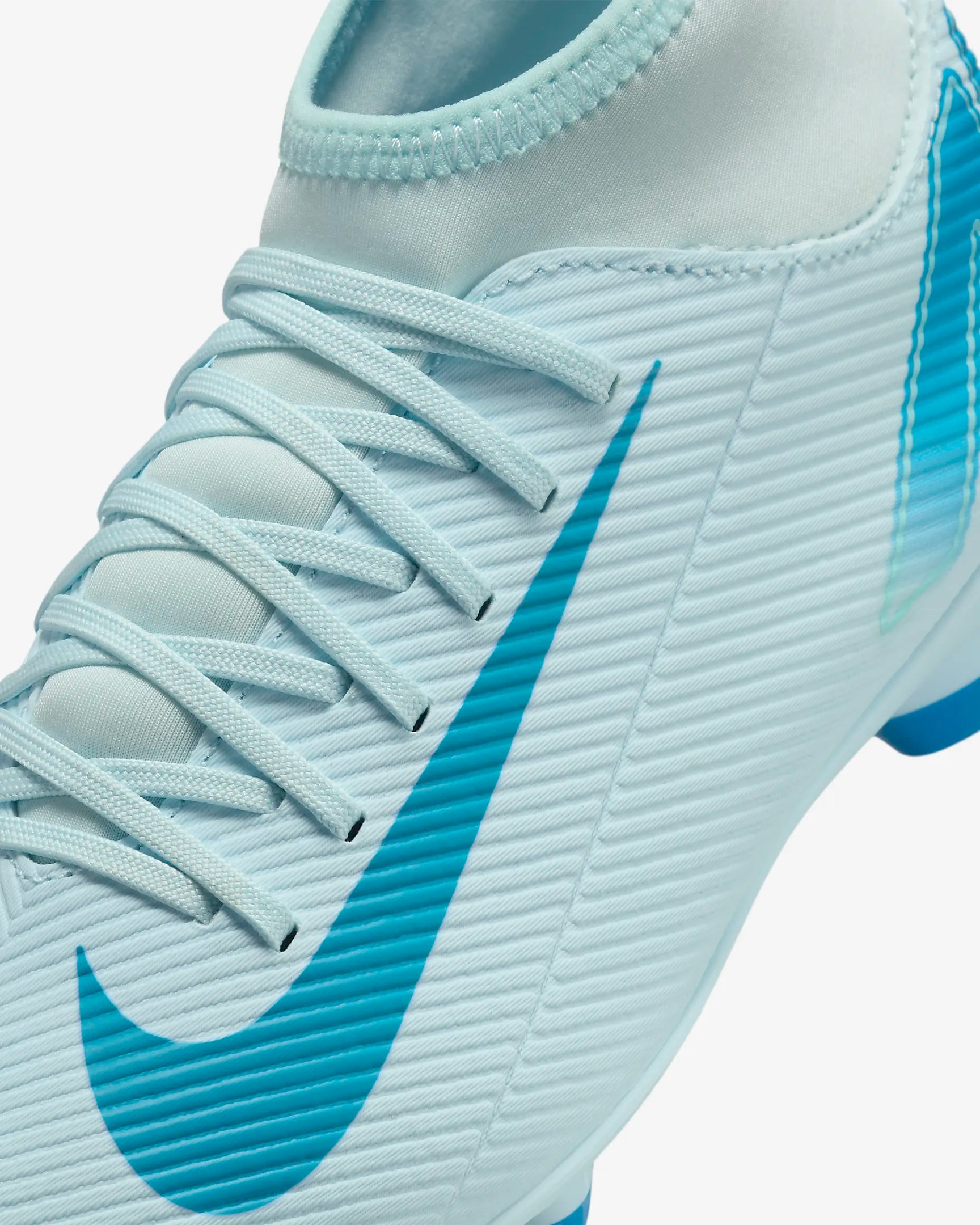 Nike Jr Superfly 10 Club FG Firm Ground Football Boots Glacier Blue/Blue Orbit