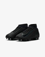 Nike Jr Superfly 10 Club FG Firm Ground Football Boots Black/Deep Jungle/Black