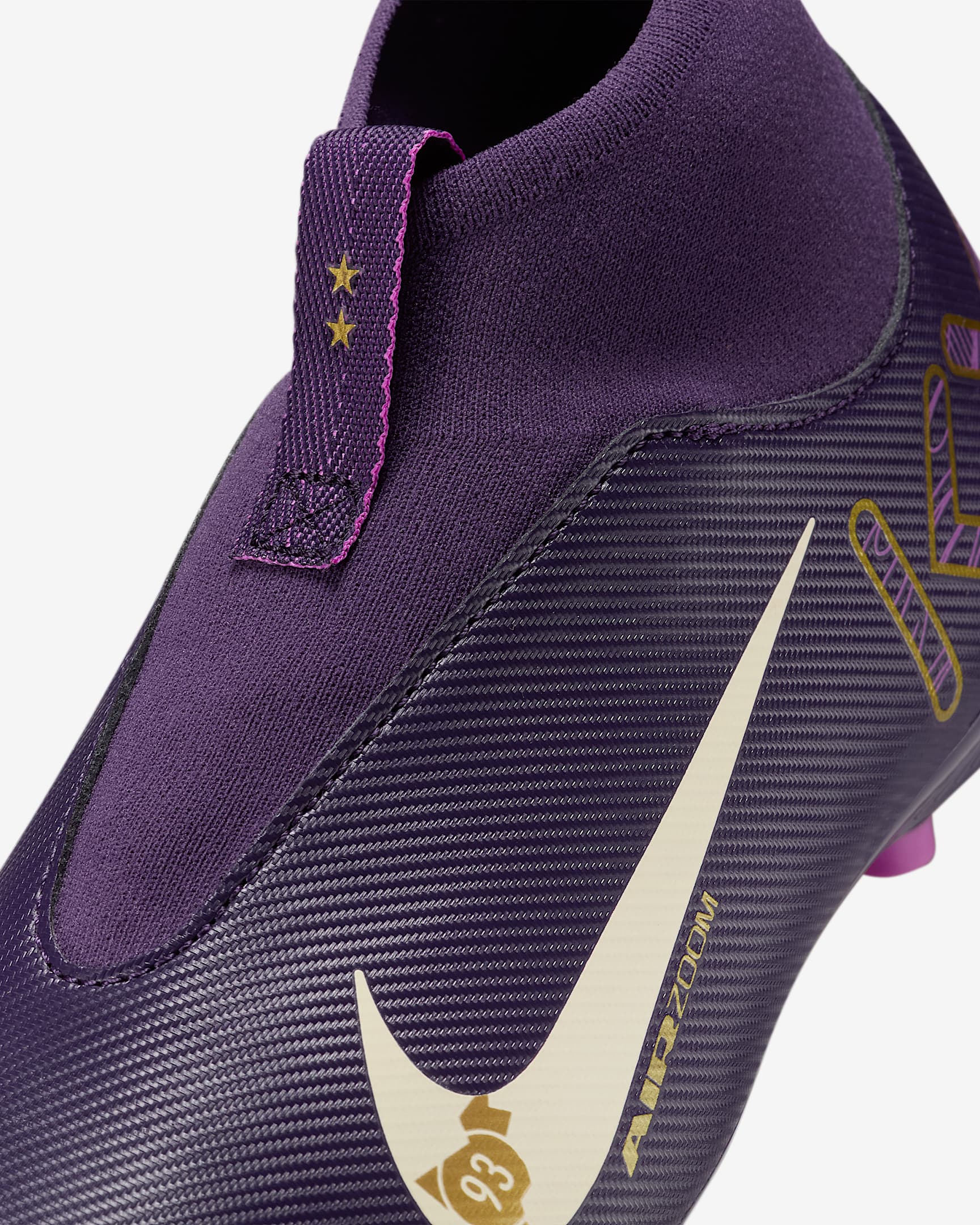 Nike Jr. Mercurial Superfly 10 Academy Kylian Mbappé Grand Purple/Pale Ivory