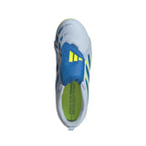 adidas Predator Club Fold-Over Tongue Elastic Laces FG/MG Firm Ground/Multi Ground Youth Soccer Cleats - Sky/Blue/Yellow