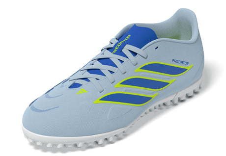 adidas Predator Club TF Turf Men's Soccer Cleats - Sky/Blue/Yellow