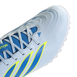 Tacos de fútbol para hombre adidas Predator Club TF Turf - Celeste/Azul/Amarillo