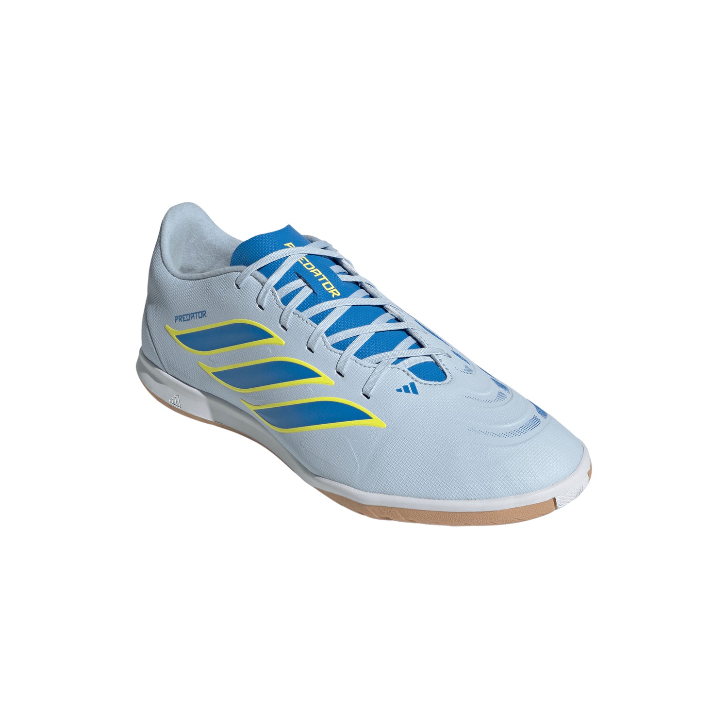 adidas Predator Club Sala IN Indoor Men's Soccer Shoes - Sky/Blue/Yellow