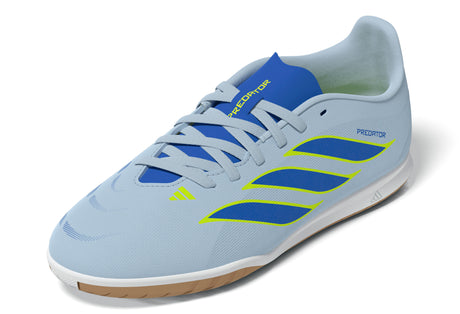 adidas Predator Club Sala IN Indoor Youth Soccer Shoes - Sky/Blue/Yellow