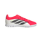 adidas Predator Club TF Zapatillas de fútbol de césped artificial para jóvenes - Rojo/Negro/Blanco