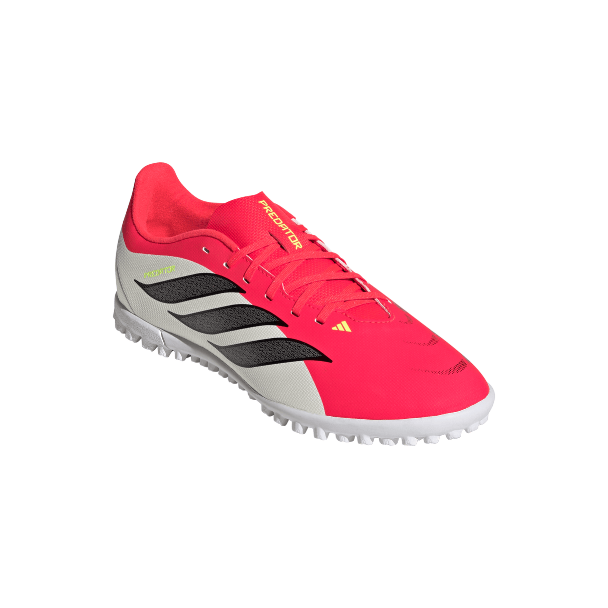 adidas Predator Club TF Turf Youth Soccer Cleats - Red/Black/White