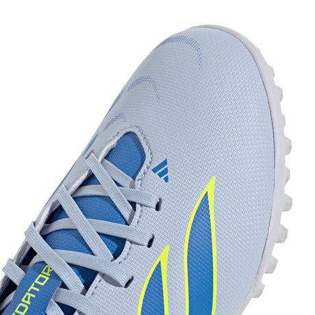 adidas Predator Club TF Turf Youth Soccer Cleats - Sky/Blue/Yellow
