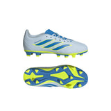 adidas Predator Club FG/MG Firm Ground/Multi Ground Youth Soccer Cleats - Sky/Blue/Yellow