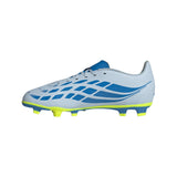 adidas Predator Club FG/MG Firm Ground/Multi Ground Youth Soccer Cleats - Sky/Blue/Yellow